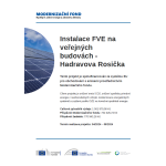 obrázek k článku: Instalace FVE na veřejných budovách Hadravova Rosička
